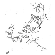 SCHRAUBE, MOTORAUFHANGUNG 1