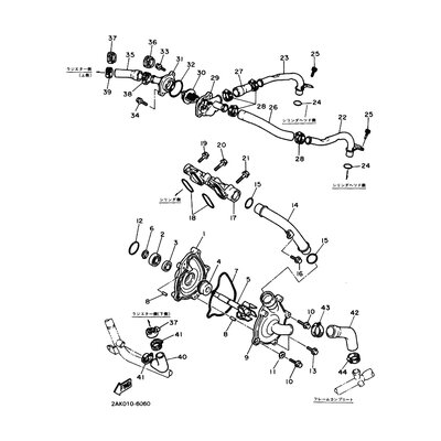 GEHAUSE, THERMOSTAT