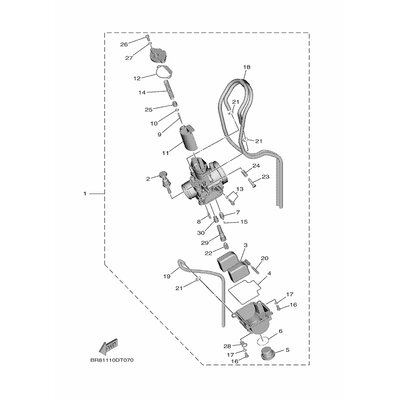 DICHTUNG, SCHWIMMERKAMMER