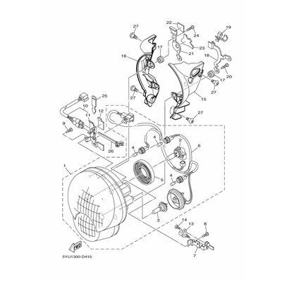 Yamaha Teil 5YU2831F0000