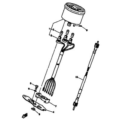 BRACKET, SPEEDOMETER