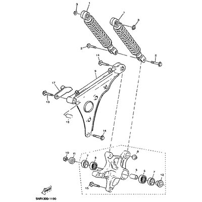 BOLT, WITH WASHER