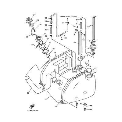 HOSE, AIR VENT 3