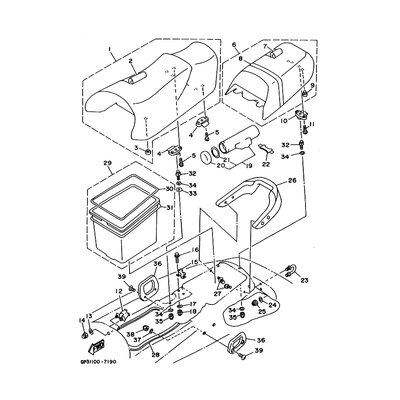 DOUBLE SEAT ASSY