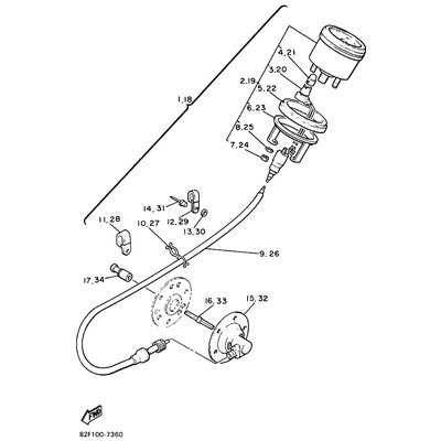 METER GEAR HOUSING COMP