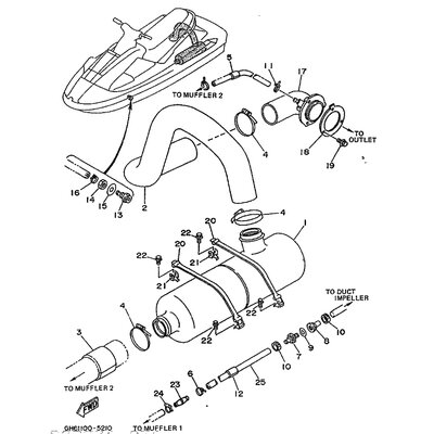 CONNECTION,THRU-HULL 1/4 (E