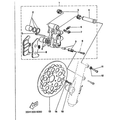 BREMSSCHEIBE