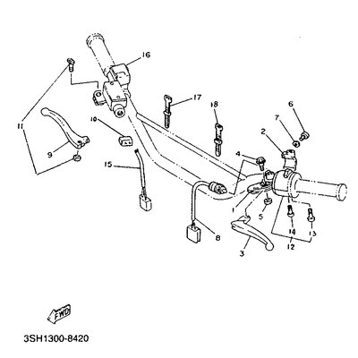 FRONT STOP SWITCH ASSY