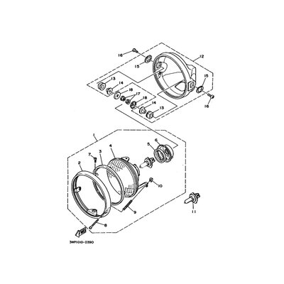 RINGKRANZ, SCHEINWERFER