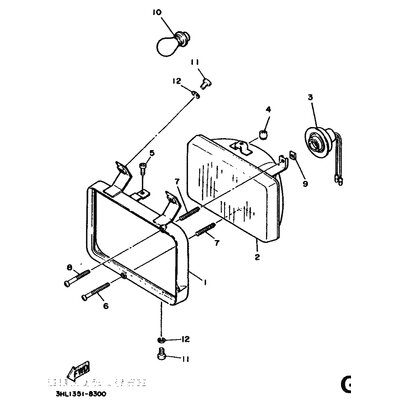 RINGKRANZ, SCHEINWERFER