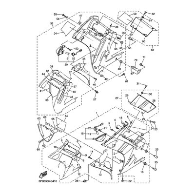 Yamaha Teil 3P6Y283200P9