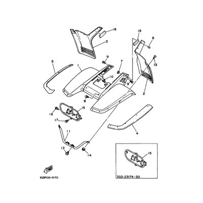 FLAP ASSY(LEFT)