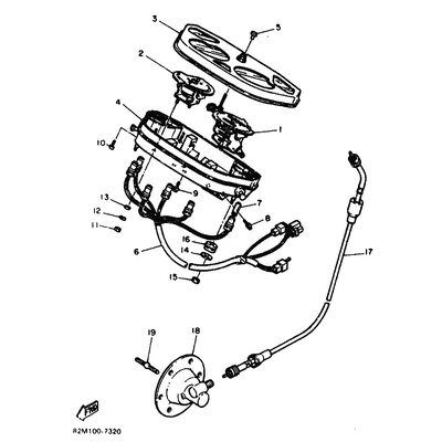 METER GEAR HOUSING COMP.