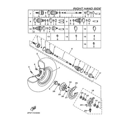 DRIVE SHAFT ASSY