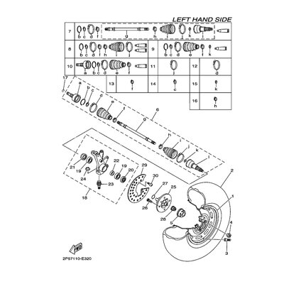 DRIVE SHAFT ASSY