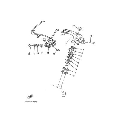 STUTZE, SCHEINWERFER