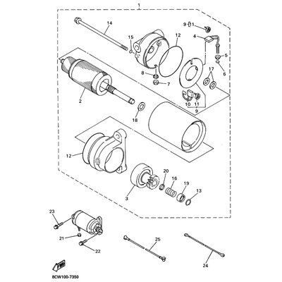 METER GEAR HOUSING