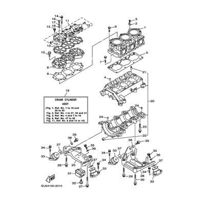 Yamaha Teil 65UW0090038P