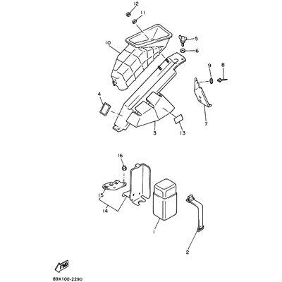 BRACKET, TOOL BOX FITTING