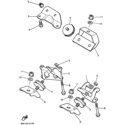 KONSOLE, MOTOR 1