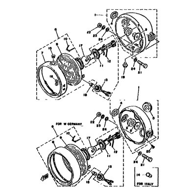 SCHEINWERFER KOMPL