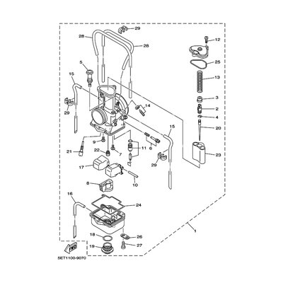 VENTIL, DROSSEL 1