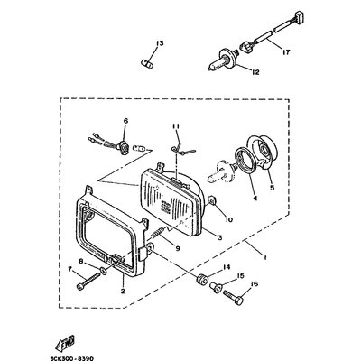 SCHEINWERFER KOMPL