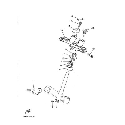 HALTER, BREMSSCHLAUCH 1