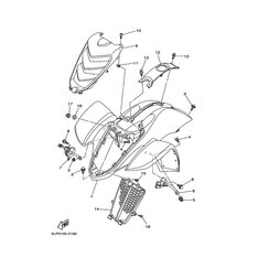 FRONT FENDER COMP. 2