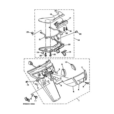 HIGH MOUNT STOP LAMP ASSY