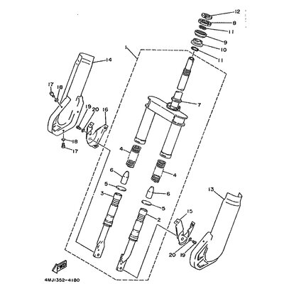 INNERES GABELBEINROHR 1