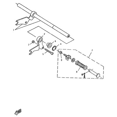 FOOTREST BRACKET