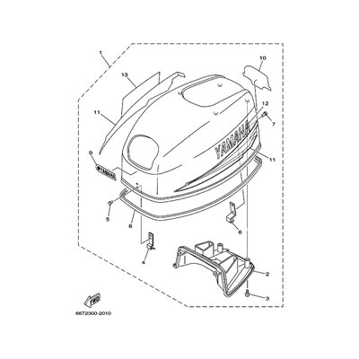 Yamaha Teil 66T42610C04D