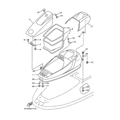 ENGINE HATCH COMP.