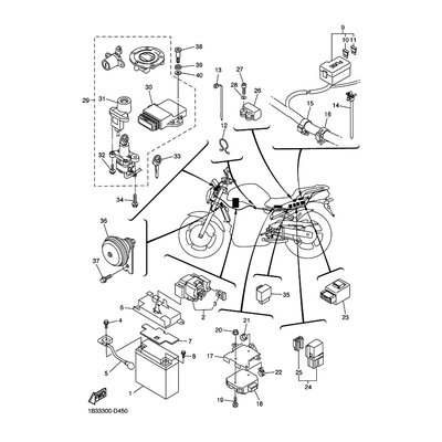 MAIN SW. IMMOBILIZER KIT