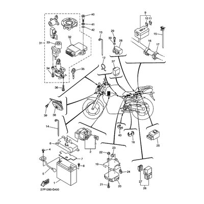 MAIN SW. IMMOBILIZER KIT