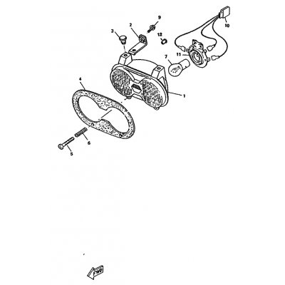 SCHEINWERFER KOMPL.