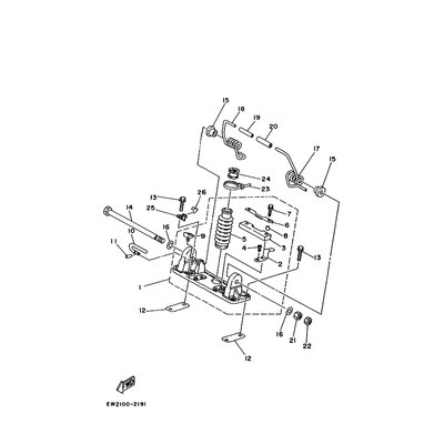 POLE,PIVOT ASSY