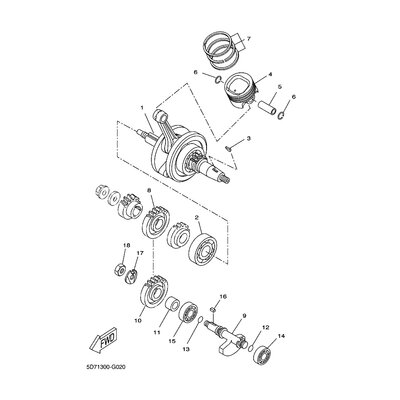 KOLBEN (STD) OHNE RINGE ETC