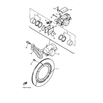 BREMSSATTEL KOMPL