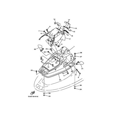 ENGINE HATCH COMP