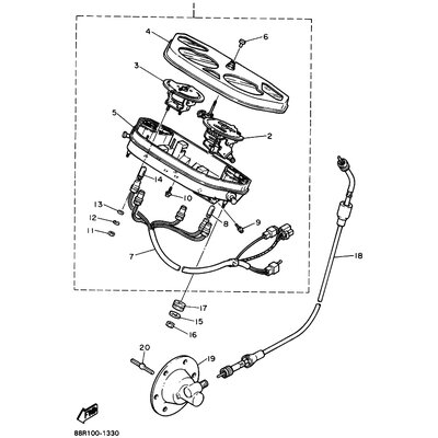 ABDECKUNG, INSTRUMENT