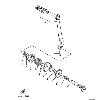 ZAHNRAD, KICKSTARTER