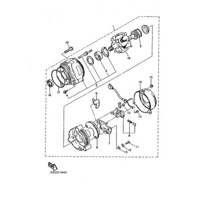 BOLT, FLANGE(38W)