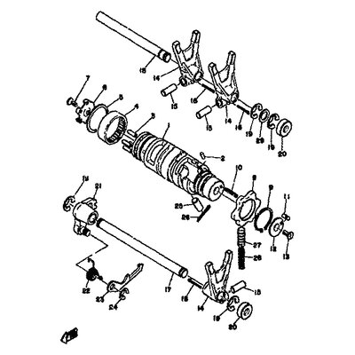 SCHALTHEBEL 3