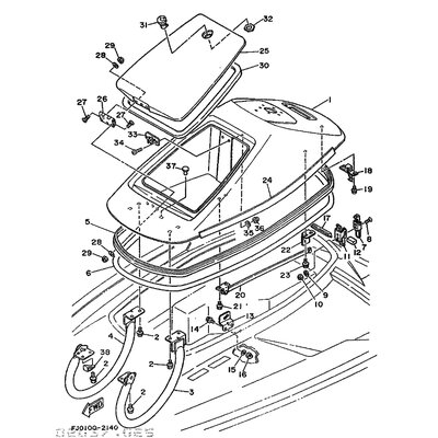 LID ENGINE HATCH