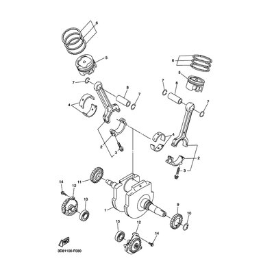 Yamaha Teil 3D8115430000