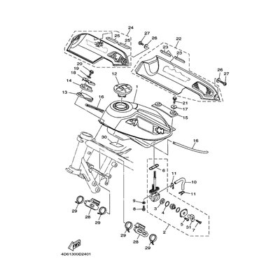 TANK SIDE COVER ASSY 1