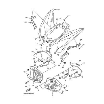 REAR FENDER COMP.2