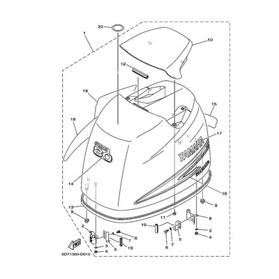 TOP COWLING ASSY